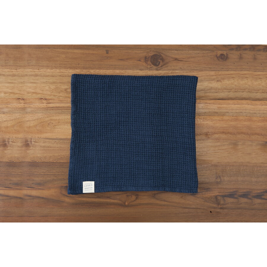 リネンテイルズ ワッフルタオル ボディータオル ネイビー 65×125 / Linen Tales