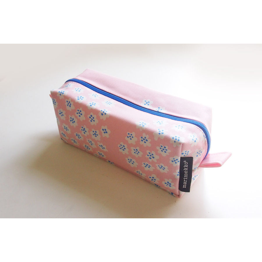 マリメッコ コスメティックポーチ 18×9×7cm プケッティ ピンク / marimekko Puketti