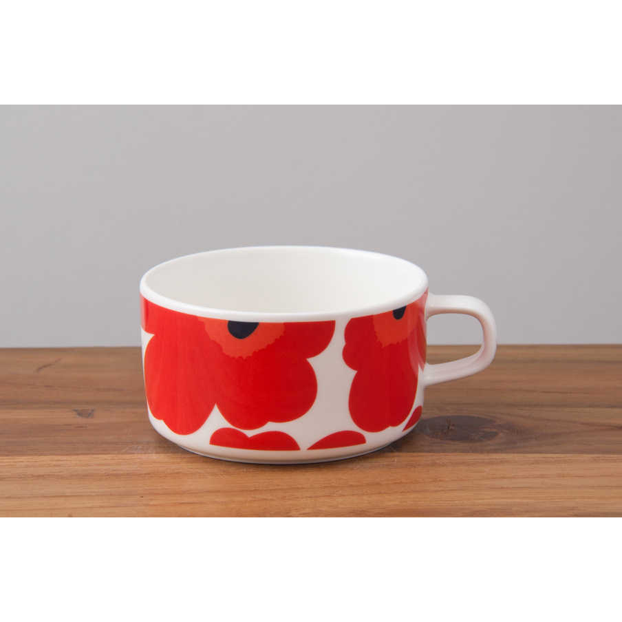 マリメッコ ティーカップ 250ml ウニッコ レッド / marimekko Unikko