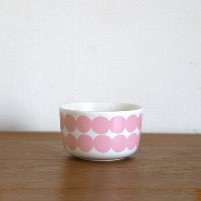 マリメッコ ボウル 250ml シイルトラプータルハ ピンク / marimekko Siirtolapuutarha
