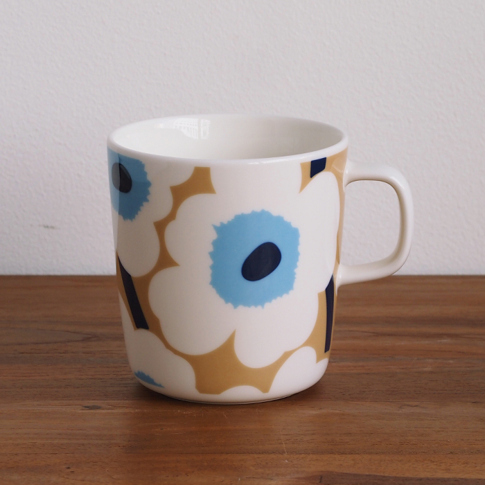 マリメッコ マグカップ 400ml ウニッコ ベージュ / marimekko Unikko