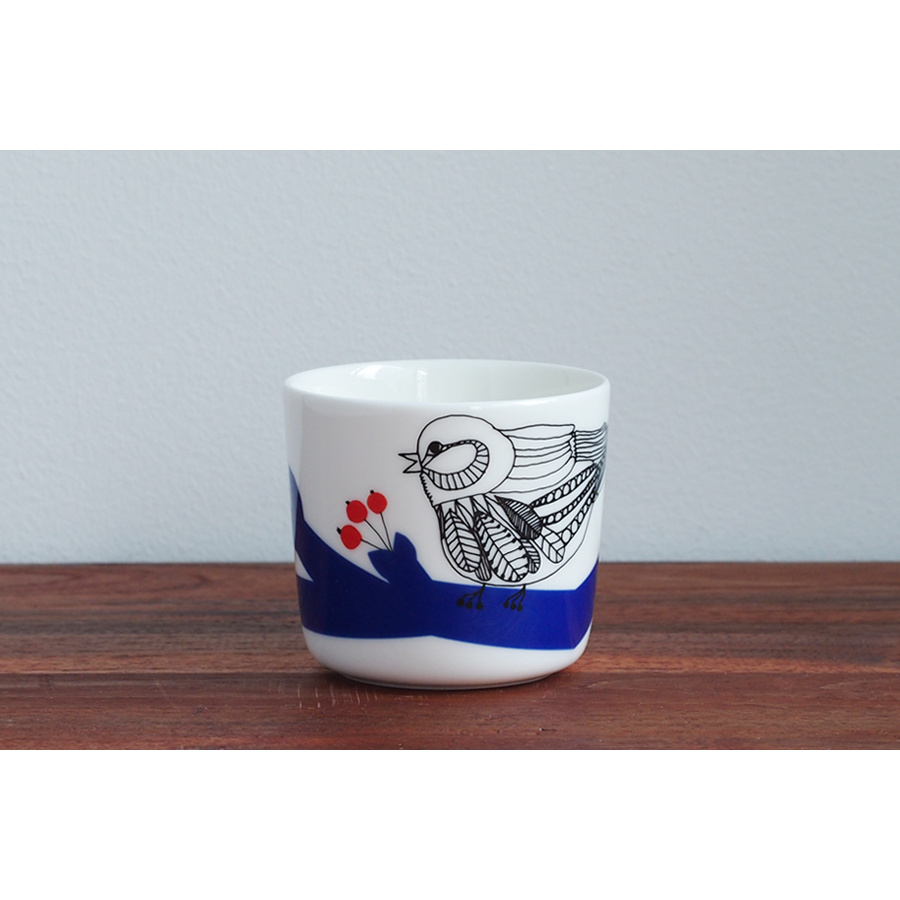 マリメッコ コーヒーカップ 200ml 取っ手なし ピックパッカネン / marimekko Pikkupakkanen