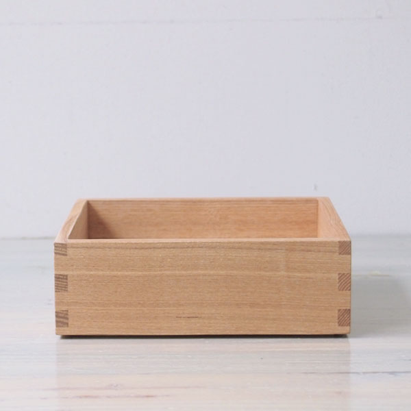 松屋漆器店 白木 5寸一段重 内白木 (身のみ)