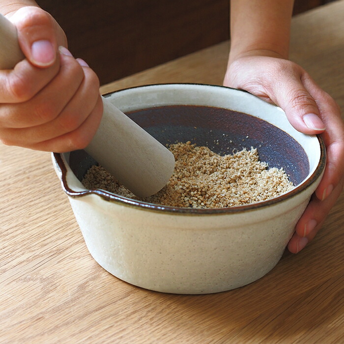 かもしか道具店 すりバチ 中 白 食器と料理道具の専門店 プロキッチン