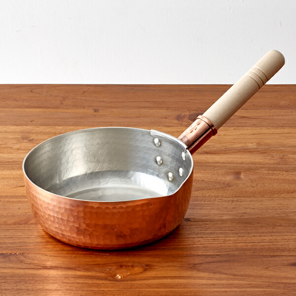 中村銅器製作所 銅行平鍋 18cm | 食器と料理道具の専門店「プロキッチン」