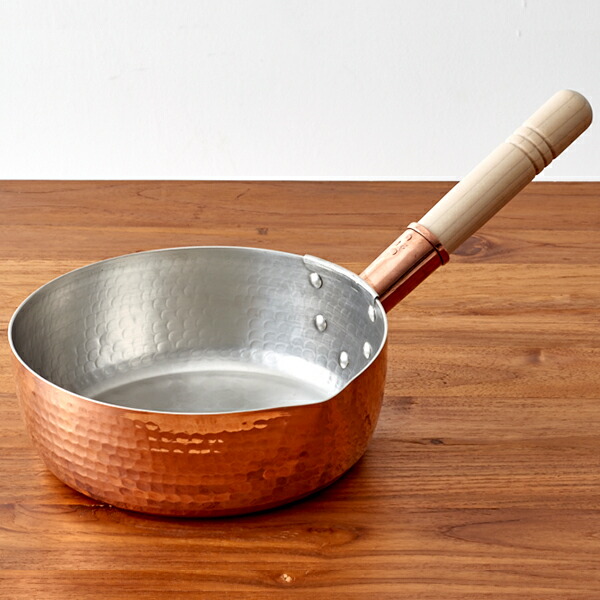 中村銅器製作所 銅行平鍋 21cm | 食器と料理道具の専門店「プロキッチン」
