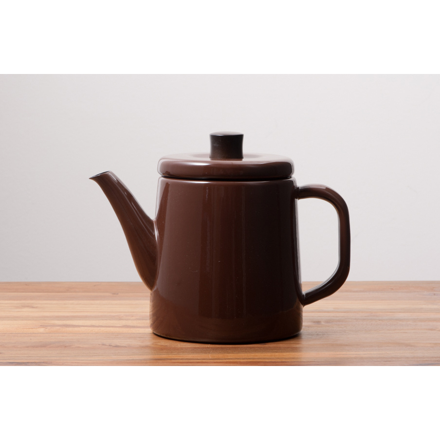野田琺瑯 ポトル 茶 ※