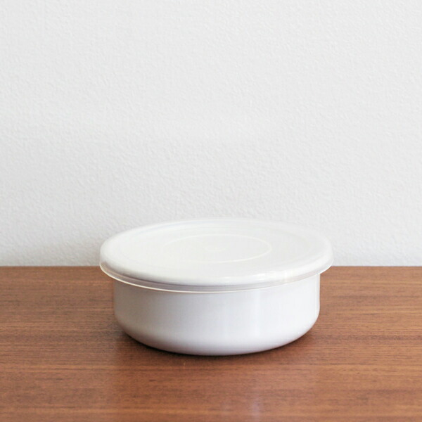 野田琺瑯 ホワイトシリーズ ラウンド 12cm