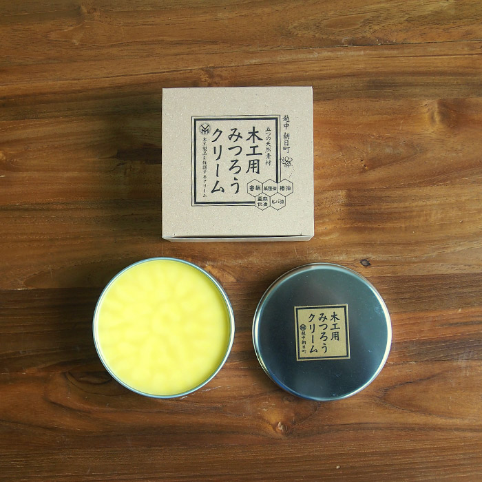 尾山製材 木工用みつろうクリーム 0g 食器と料理道具の専門店 プロキッチン