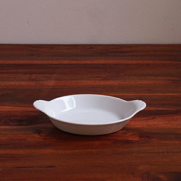 ピリヴィッツ オーブンウェア 耳付 ラウンドディッシュ 14.2cm P132 / PILLIVUYT Ovenware