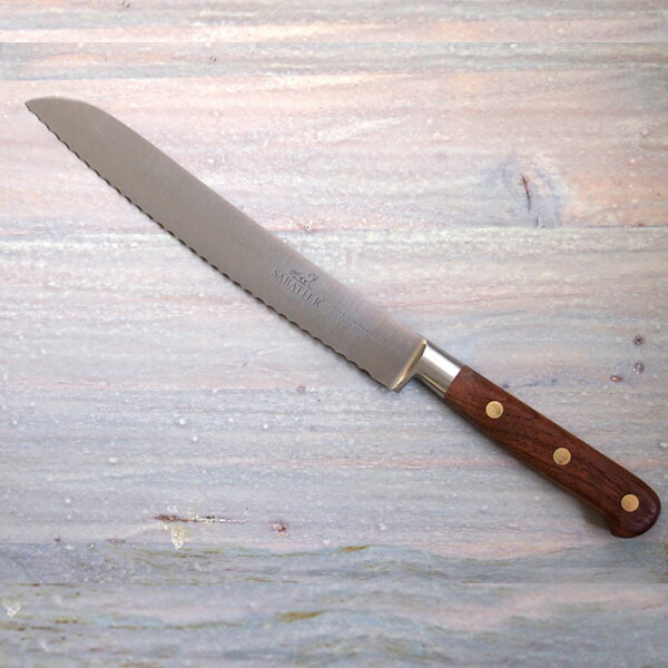 サバティエ Perigord パン切り包丁 20cm ウォールナット / SABATIER ※
