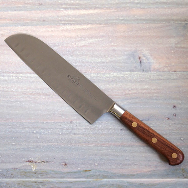 【取扱終了0217】サバティエ Perigord 三徳包丁 18cm ウォールナット / SABATIER ※