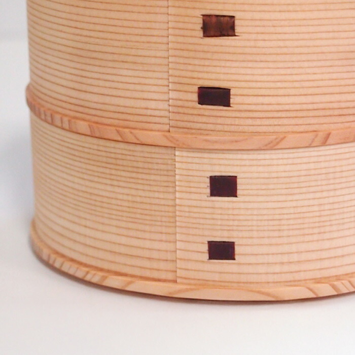 天然秋田杉 大館曲げわっぱ弁当箱 ひな 二段 食器と料理道具の専門店 プロキッチン