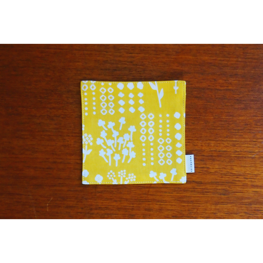 星燈社 茶布 押し花