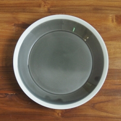 yumiko　iihoshi　porcelain　×　木村硝子店　dishes　220　plate　fog gray　/　ディシィーズ　フォググレー