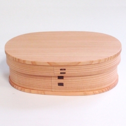 天然秋田杉 大館曲げわっぱ弁当箱 小判 小 食器と料理道具の専門店 プロキッチン