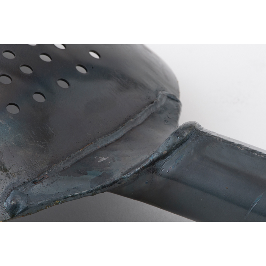 山田工業所 鉄打出片手鍋 穴明 ジャーレン 24cm 空焚き済み 食器と料理道具の専門店 プロキッチン