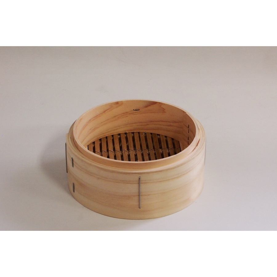 国産ひのき 中華せいろ (印籠蓋) 15cm 身のみ (段追加用)