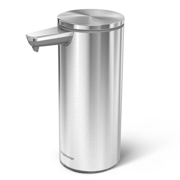 simplehuman シンプルヒューマン 充電式 センサーポンプ 266ml ステンレス ツヤ消し / simplehuman